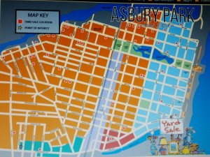 city yard sale map